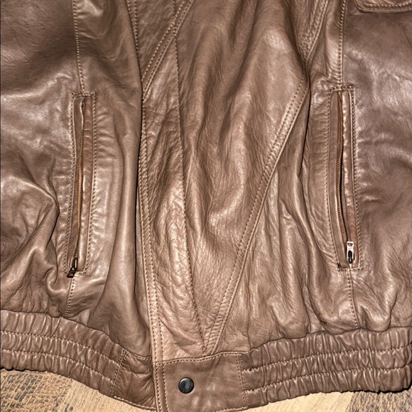 Vintage Cortefiel Brown Leather Jacket | Made in Spain | Men’s 40 - Picture 6 of 16